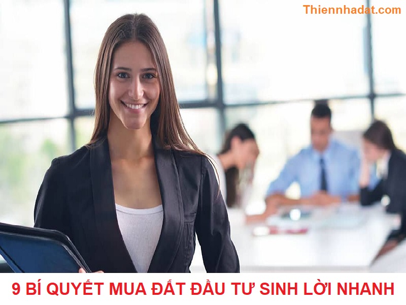 Bí quyết mua đất đầu tư